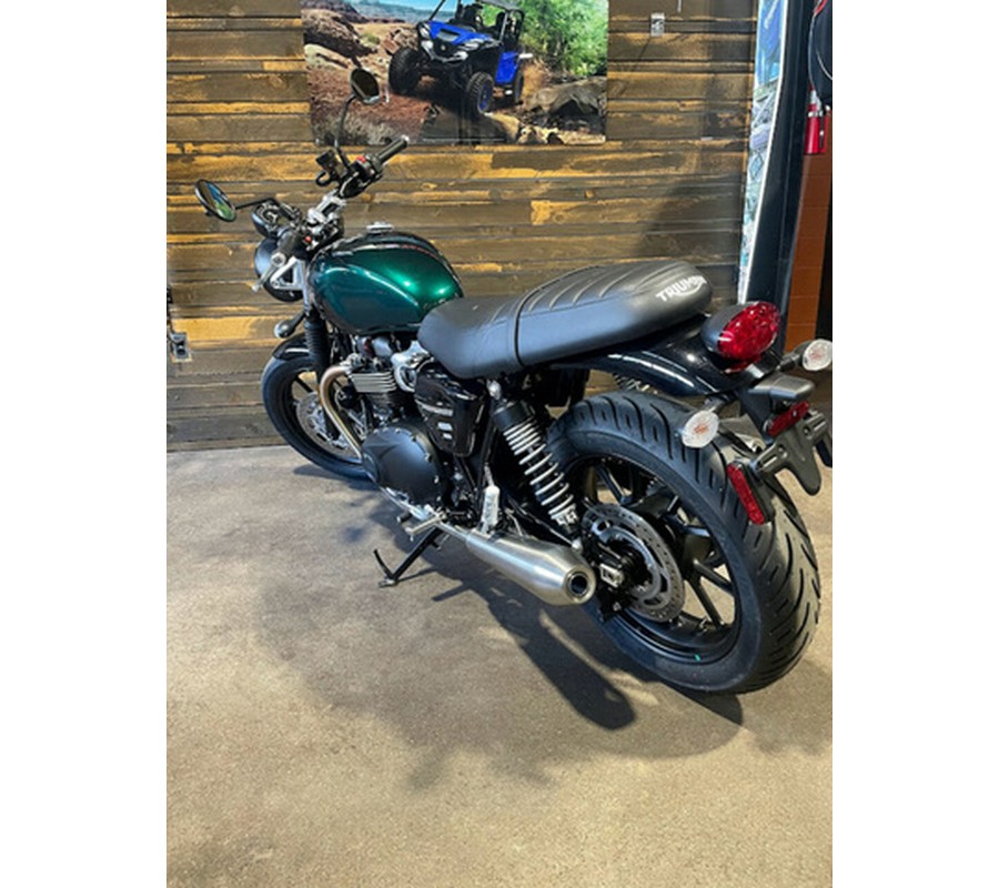 2024 Triumph Speed Twin 900 Competition GreenPhantom Black