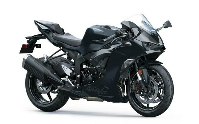 2024 Kawasaki Ninja ZX-6R Metallic Flat Spark Black/Ebony