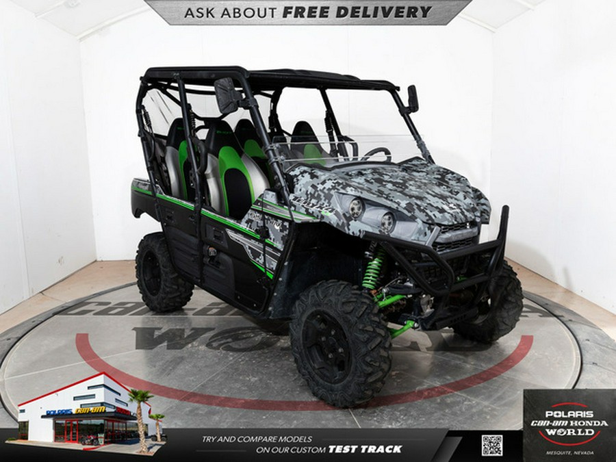 2018 Kawasaki Teryx4 LE Camo