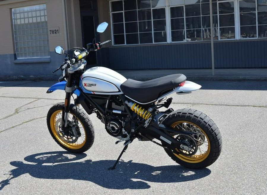 2022 Ducati Scrambler Desert Sled Sparking Blue