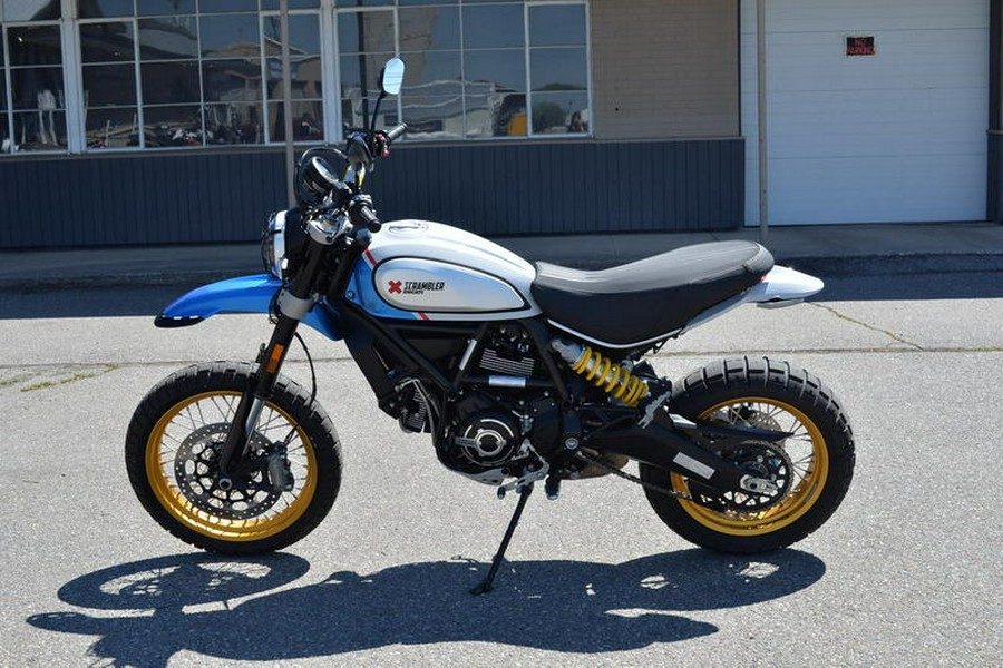 2022 Ducati Scrambler Desert Sled Sparking Blue