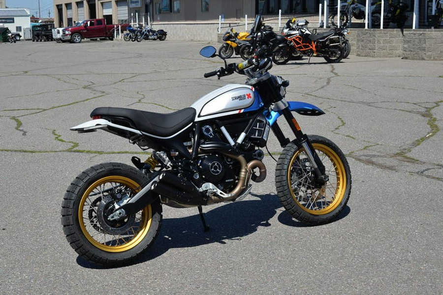 2022 Ducati Scrambler Desert Sled Sparking Blue