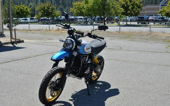 2022 Ducati Scrambler Desert Sled Sparking Blue