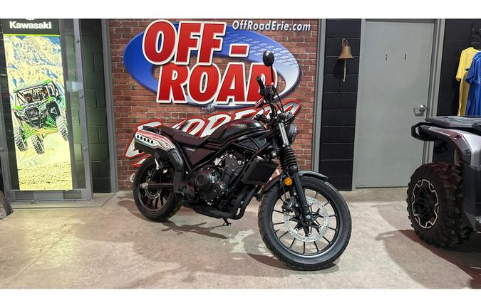 2025 SCL 500 - MATTE BLACK METALLIC - Honda