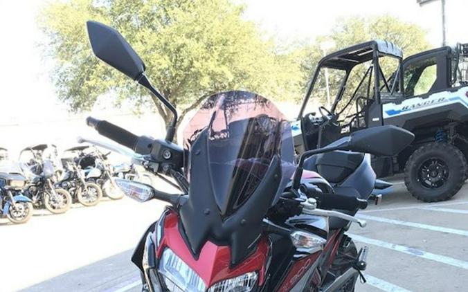 2024 Kawasaki Z900 ABS Candy Persimmon Red/Ebony