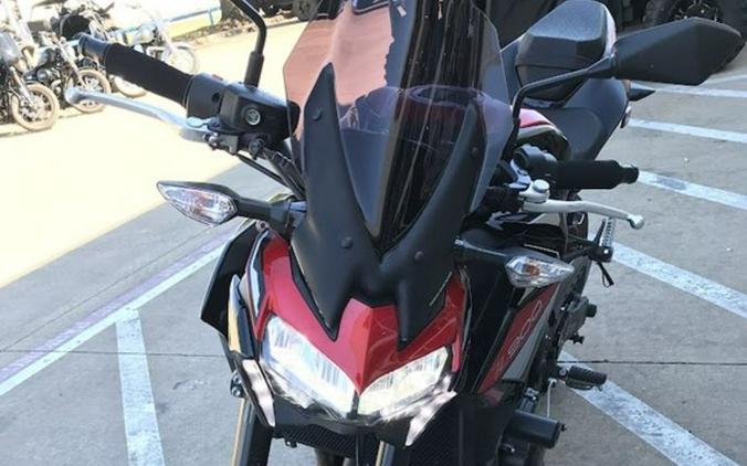 2024 Kawasaki Z900 ABS Candy Persimmon Red/Ebony