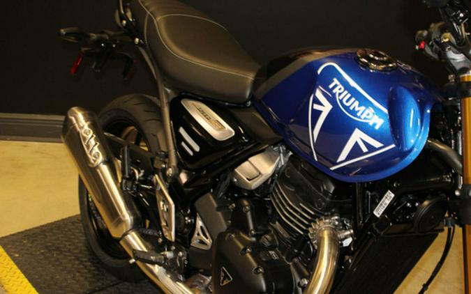 2025 Triumph Speed 400 Caspian Blue / Storm Grey