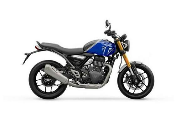 2025 Triumph Speed 400 Caspian Blue / Storm Grey
