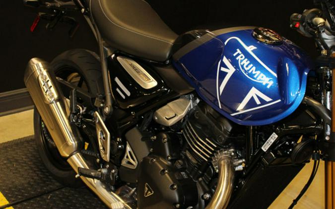 2025 Triumph Speed 400 Caspian Blue / Storm Grey