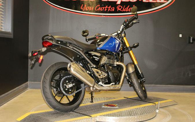 2025 Triumph Speed 400 Caspian Blue / Storm Grey