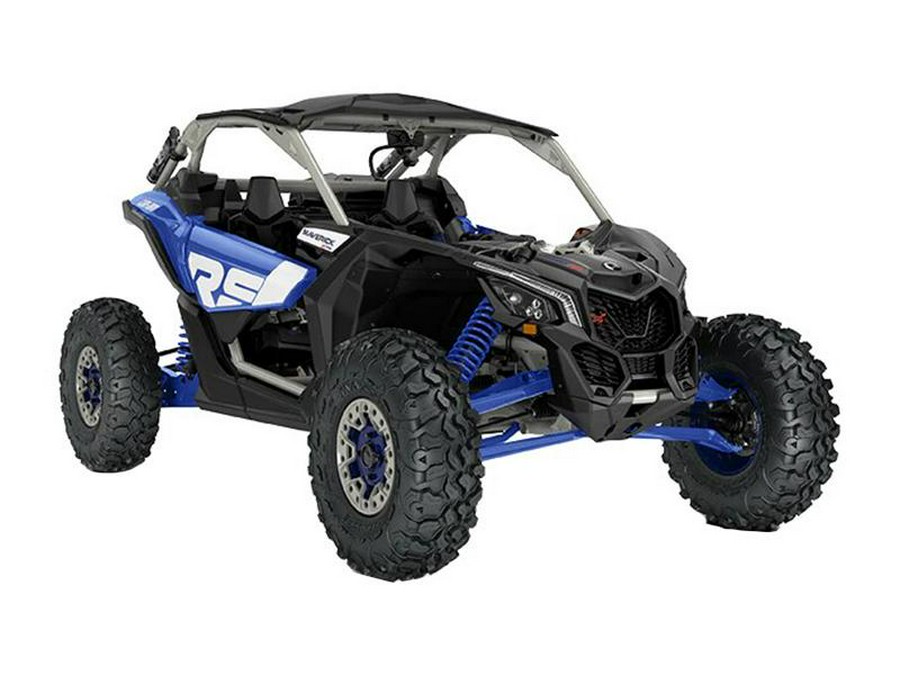 2022 Can-Am® Maverick X3 X rs Turbo RR Intense Blue / Carbon Black / Chalk Grey