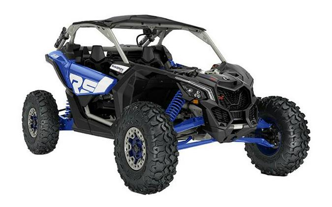 2022 Can-Am® Maverick X3 X rs Turbo RR Intense Blue / Carbon Black / Chalk Grey