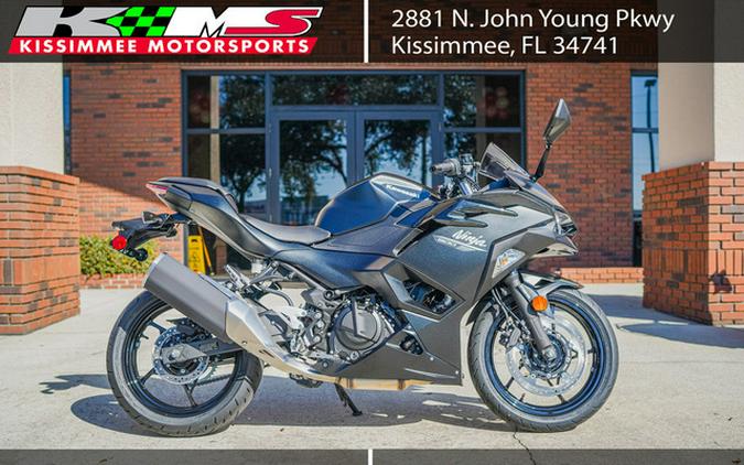 2026 Kawasaki Ninja 500 ABS Metallic Flat Spark Black