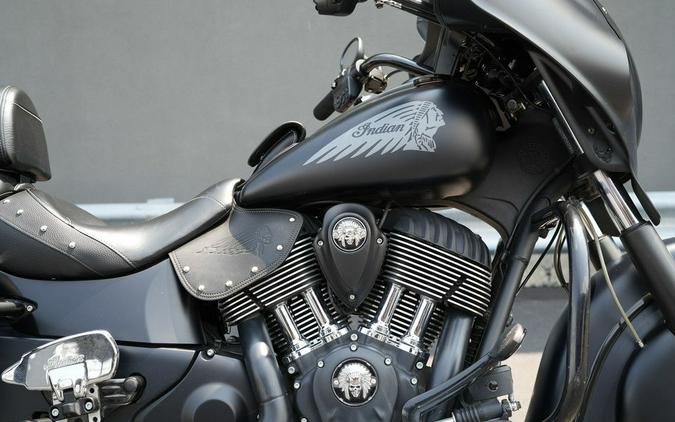 2017 Indian Motorcycle Chieftain Dark Horse Thunder Black Smoke