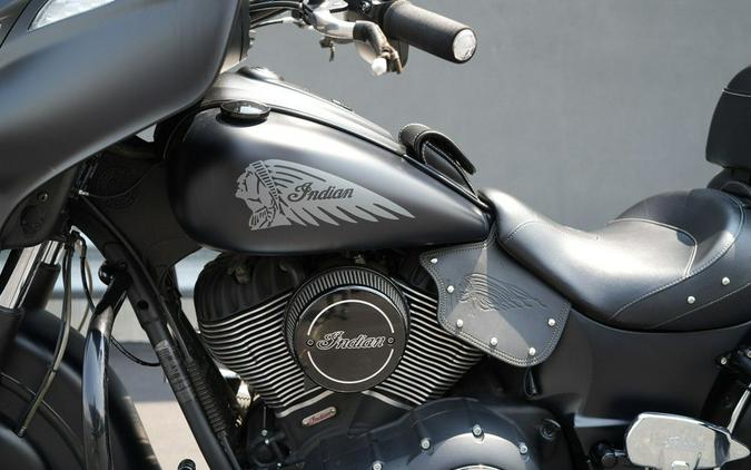 2017 Indian Motorcycle Chieftain Dark Horse Thunder Black Smoke