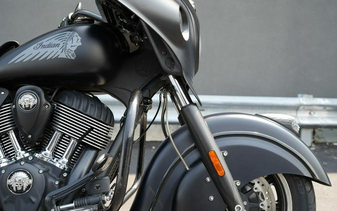 2017 Indian Motorcycle Chieftain Dark Horse Thunder Black Smoke
