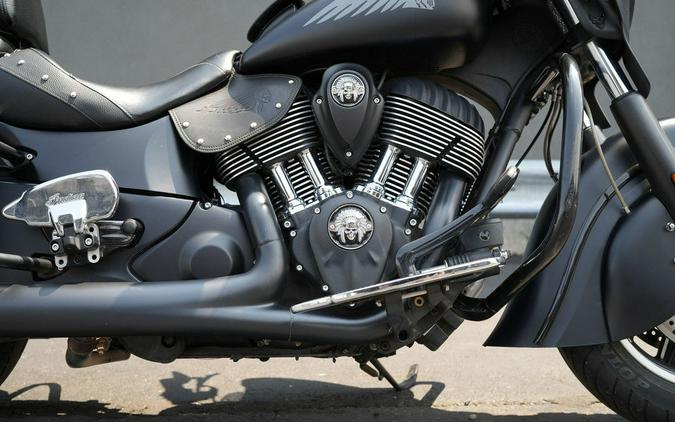 2017 Indian Motorcycle Chieftain Dark Horse Thunder Black Smoke