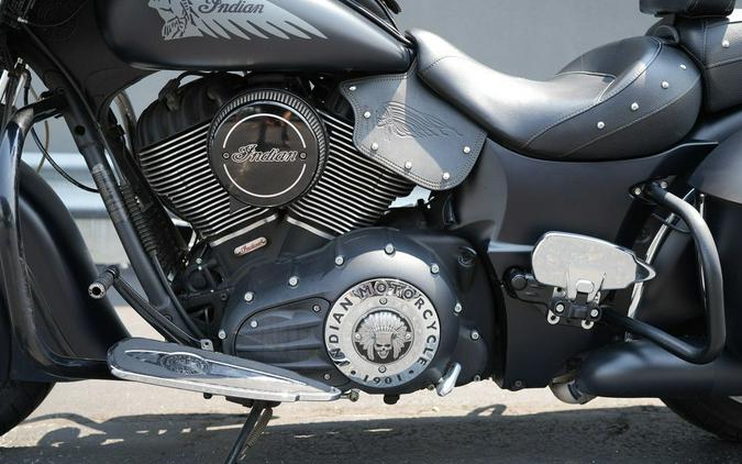 2017 Indian Motorcycle Chieftain Dark Horse Thunder Black Smoke