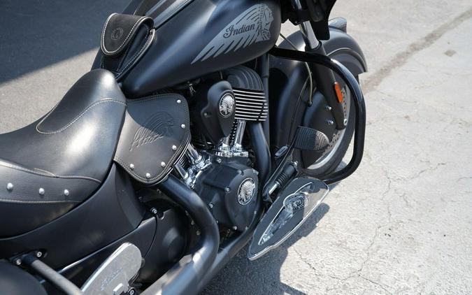 2017 Indian Motorcycle Chieftain Dark Horse Thunder Black Smoke