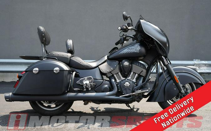 2017 Indian Motorcycle Chieftain Dark Horse Thunder Black Smoke