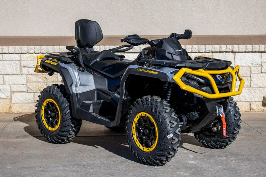 New 2024 CAN-AM OUTLANDER MAX XT-P 1000R HYPER SILVER & NEO YELLOW