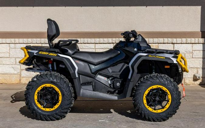 New 2024 CAN-AM OUTLANDER MAX XT-P 1000R HYPER SILVER & NEO YELLOW