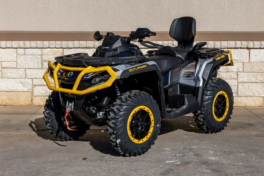 New 2024 CAN-AM OUTLANDER MAX XT-P 1000R HYPER SILVER & NEO YELLOW