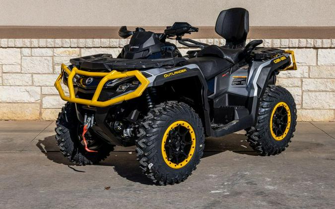 New 2024 CAN-AM OUTLANDER MAX XT-P 1000R HYPER SILVER & NEO YELLOW