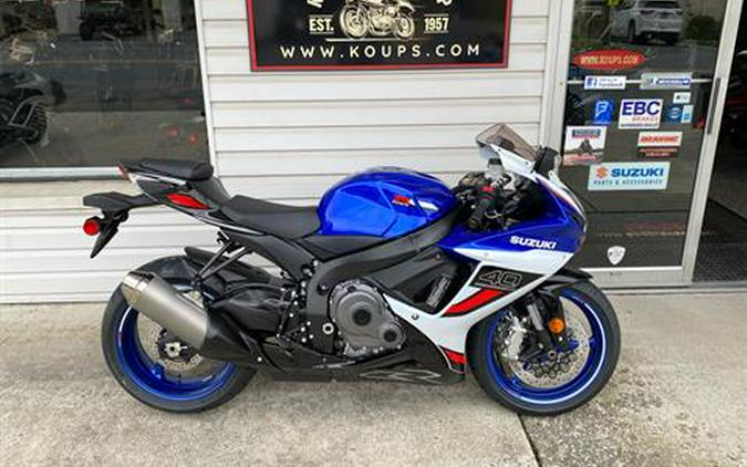 2027 Suzuki GSX-R600Z 40th Anniversary Edition