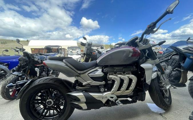 2023 Triumph Rocket 3 R Silver Ice Cranberry Red