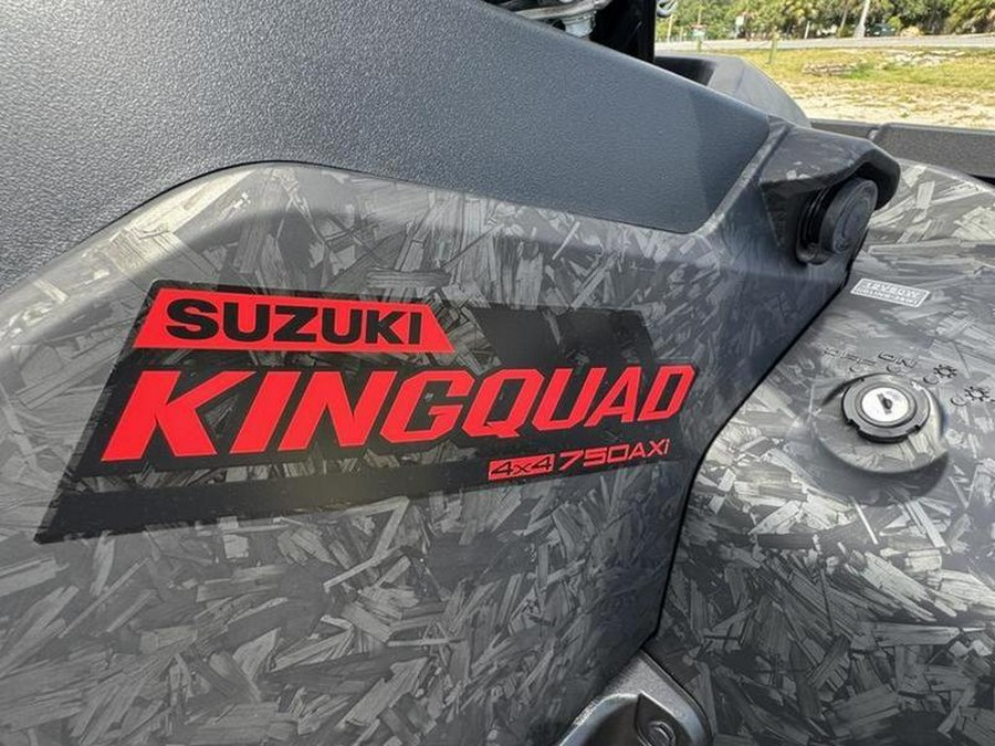 2025 Suzuki KingQuad 750AXi Power Steering SE Camo