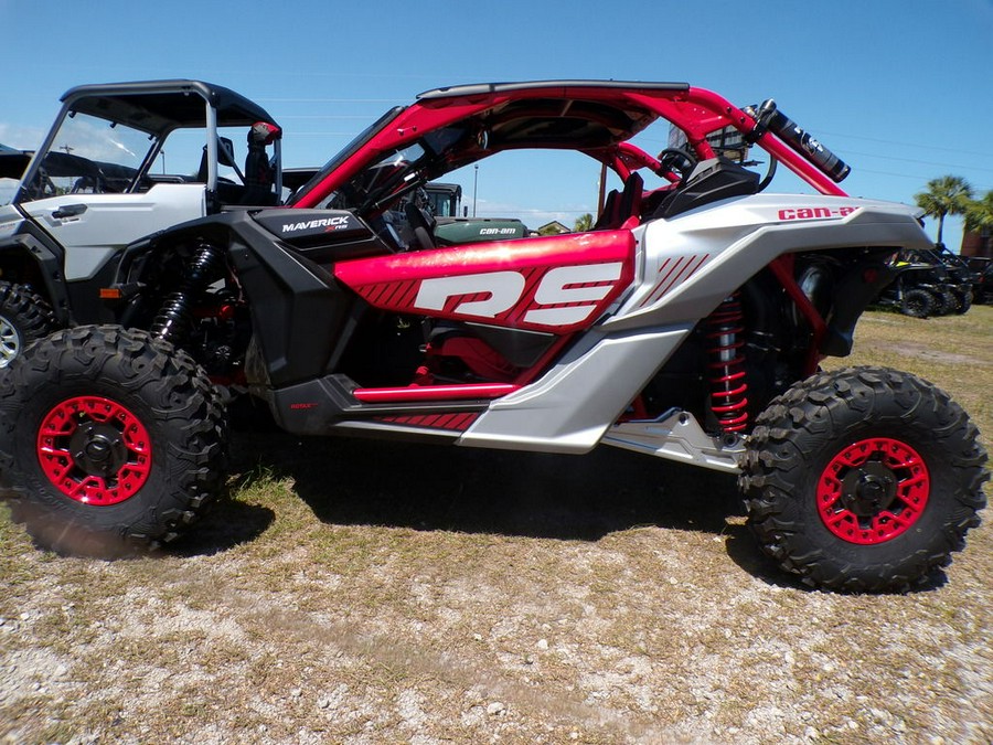 2024 Can-Am® Maverick X3 X rs Turbo RR Fiery Red & Hyper Silver