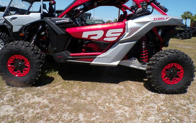 2024 Can-Am® Maverick X3 X rs Turbo RR Fiery Red & Hyper Silver