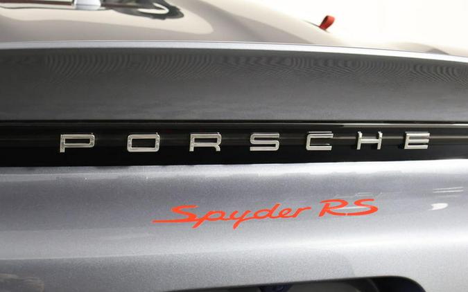 2025 Porsche 718 Spyder RS