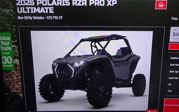 2026 Polaris RZR PRO XP Ultimate