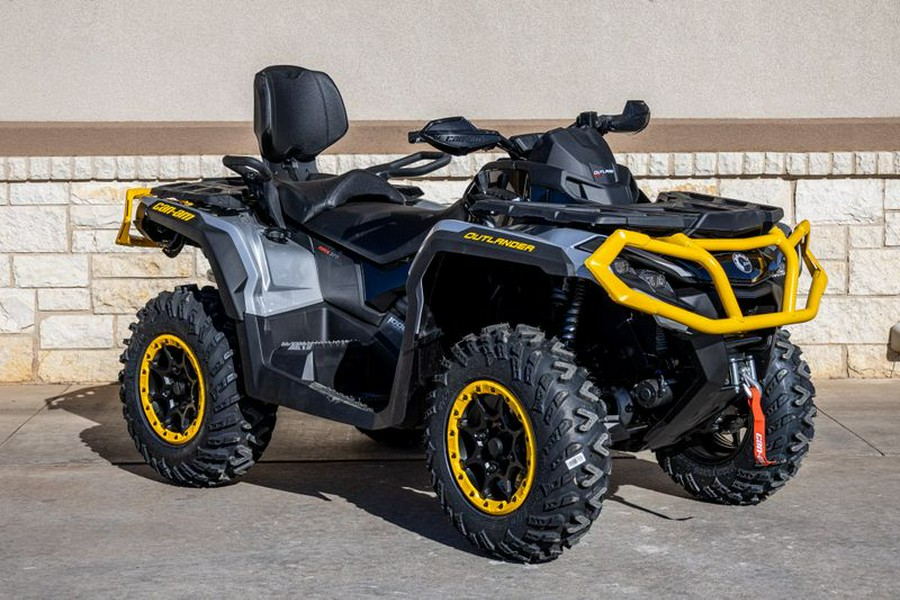 New 2024 CAN-AM OUTLANDER MAX XTP 1000R HYPER SILVER AND NEO YELLOW