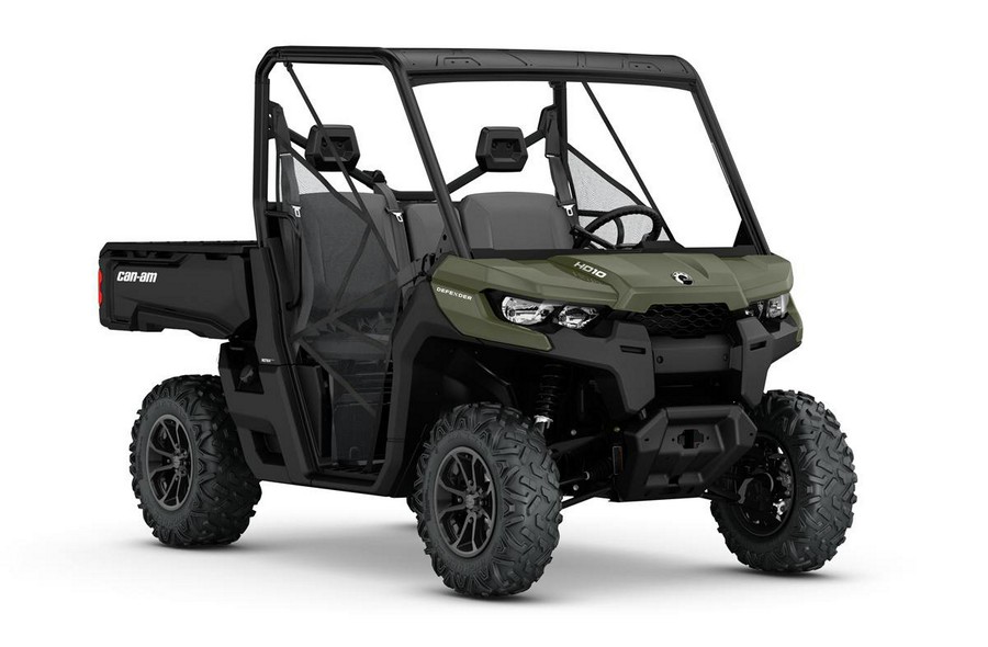 2018 Can-Am Defender DPS HD10 Heated Cab w/ Tracks