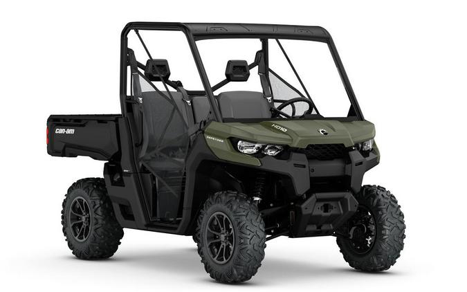2018 Can-Am Defender DPS HD10 Heated Cab w/ Tracks