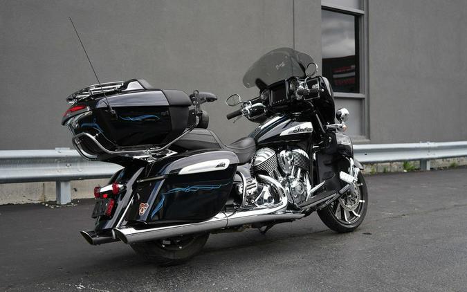 2024 Indian Motorcycle® Roadmaster® Limited with Powerband Audio Package Black Azure Crystal