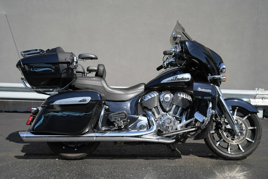 2024 Indian Motorcycle® Roadmaster® Limited with Powerband Audio Package Black Azure Crystal