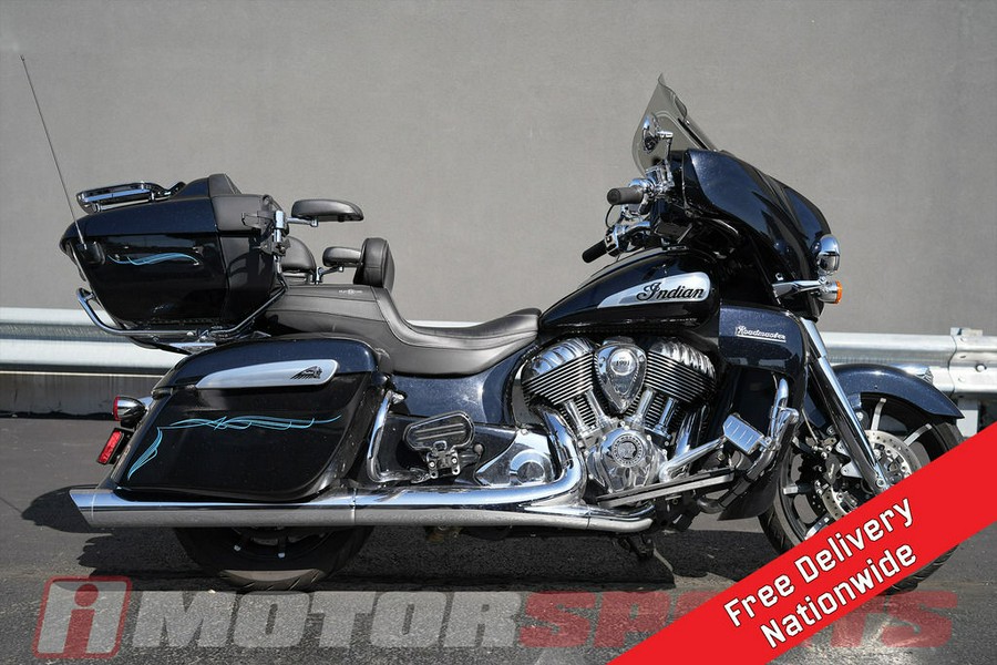 2024 Indian Motorcycle® Roadmaster® Limited with Powerband Audio Package Black Azure Crystal