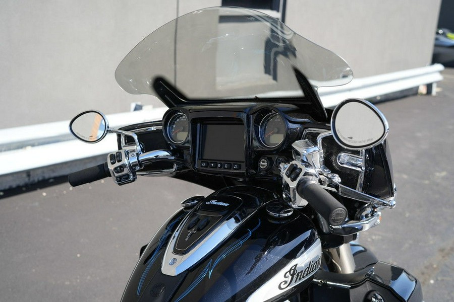 2024 Indian Motorcycle® Roadmaster® Limited with Powerband Audio Package Black Azure Crystal