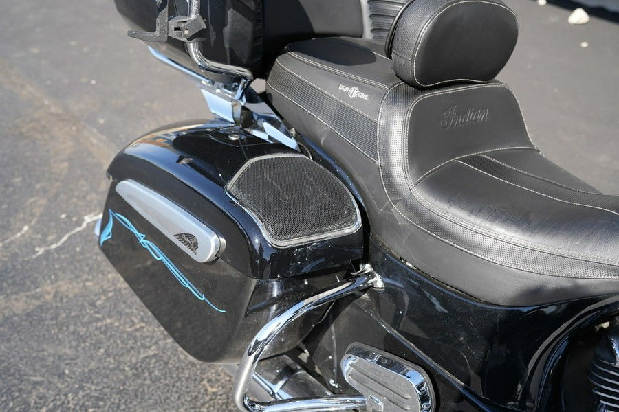 2024 Indian Motorcycle® Roadmaster® Limited with Powerband Audio Package Black Azure Crystal