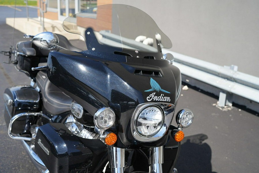 2024 Indian Motorcycle® Roadmaster® Limited with Powerband Audio Package Black Azure Crystal
