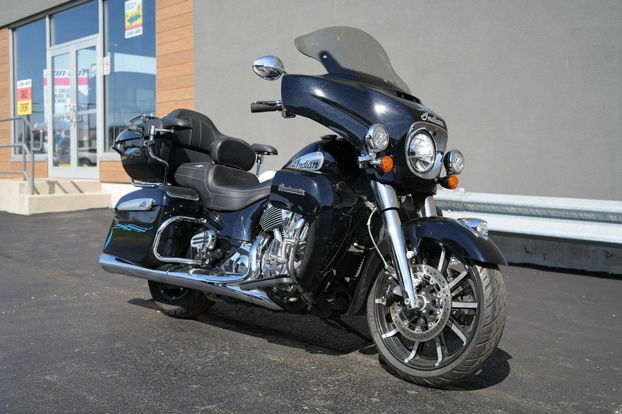 2024 Indian Motorcycle® Roadmaster® Limited with Powerband Audio Package Black Azure Crystal