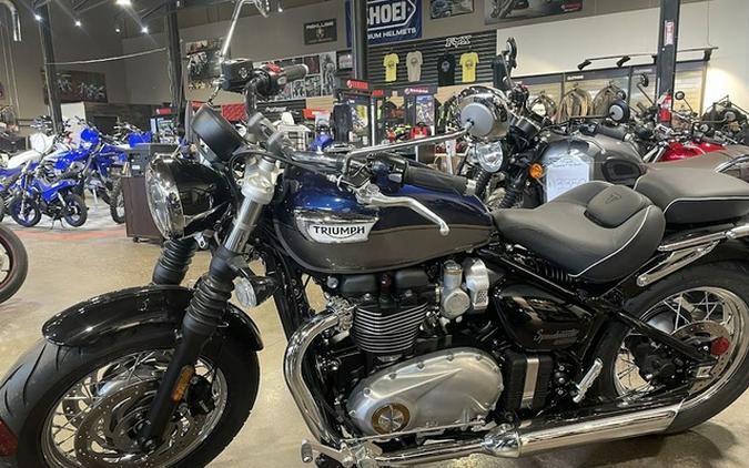 2024 Triumph Bonneville Speedmaster Pacific BlueSilver Ice