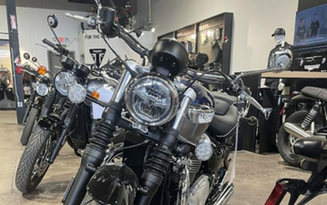 2024 Triumph Bonneville Speedmaster Pacific BlueSilver Ice