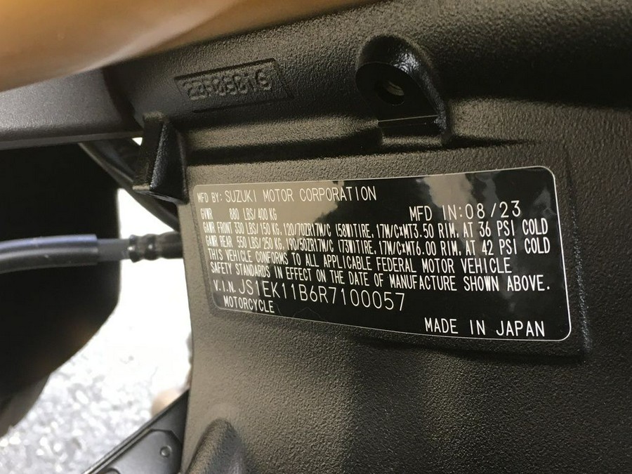 2024 Suzuki GSX-S1000