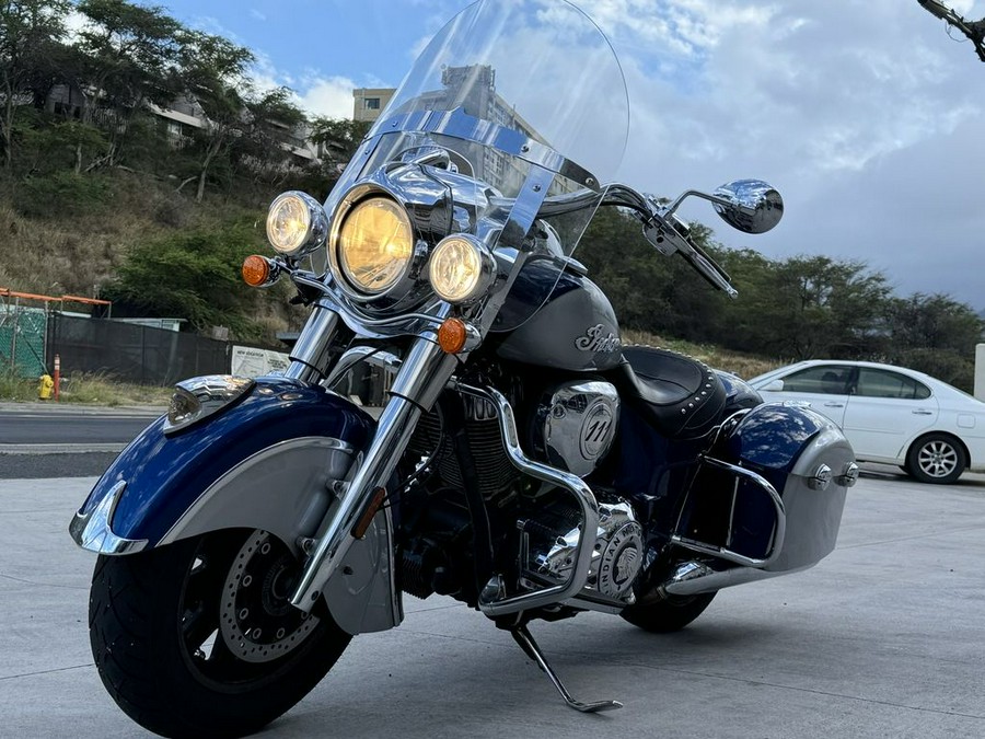 2017 Indian Motorcycle® Springfield™ Blue Sapphire Over Star Silver