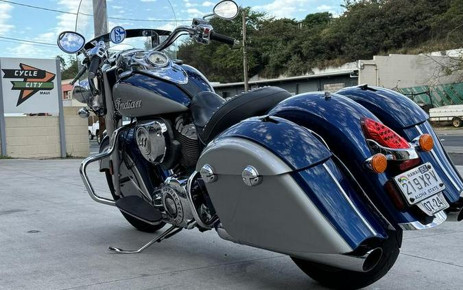 2017 Indian Motorcycle® Springfield™ Blue Sapphire Over Star Silver